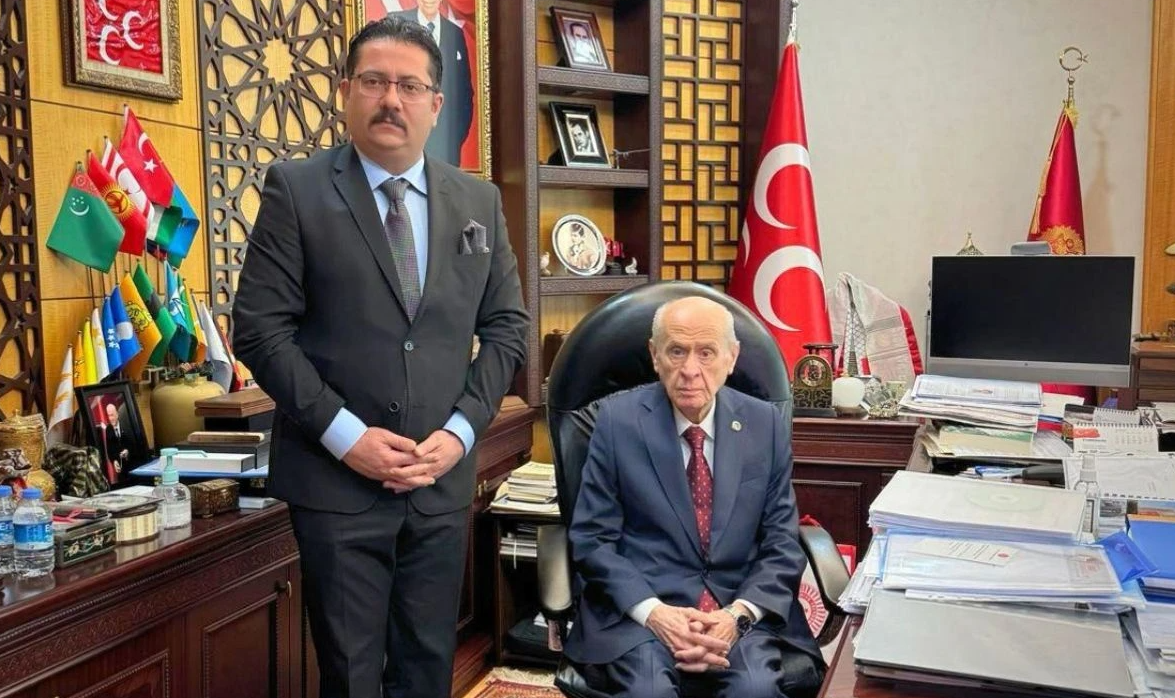 MHP Tokat İl Başkanı Mustafa İpek, Devlet Bahçeli’yi Ziyaret Etti