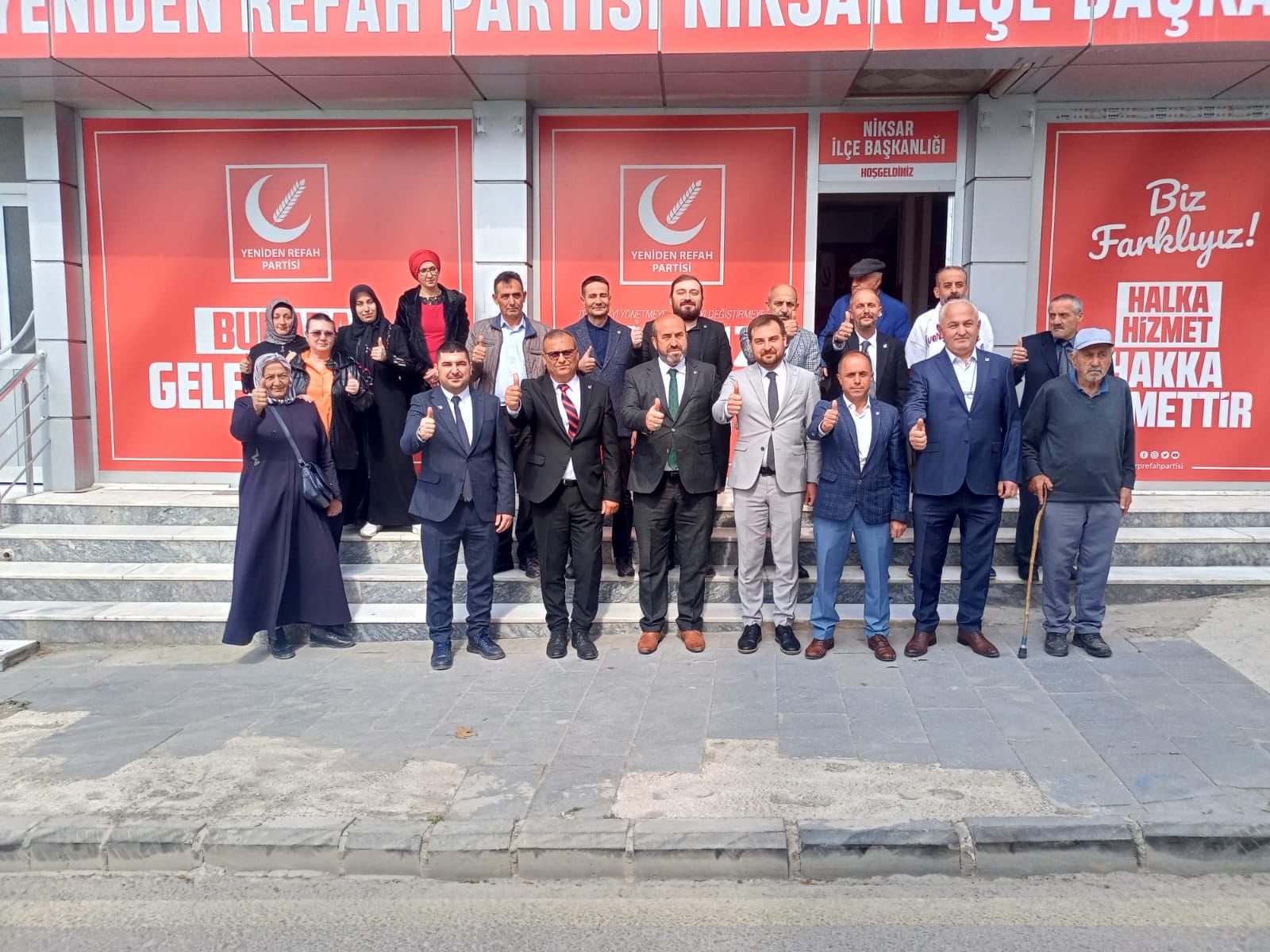 Yeniden Refah Partisi Niksar İlçe Kongresi Büyük Coşkuyla Gerçekleşti