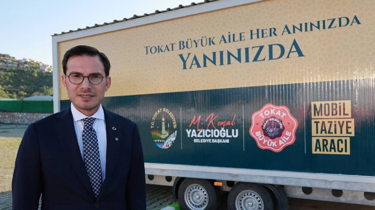 Tokat’ta Vefaya Duygusal Dokunuş: 11 Mobil Taziye Aracı Hizmete Girdi