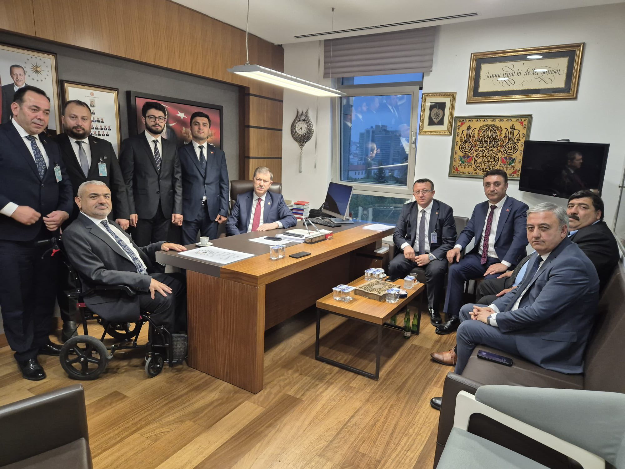 Tokat’tan TBMM'ye Anlamlı Ziyaret: TOKKON ve Reşadiye Temsilcileri Meclis'te