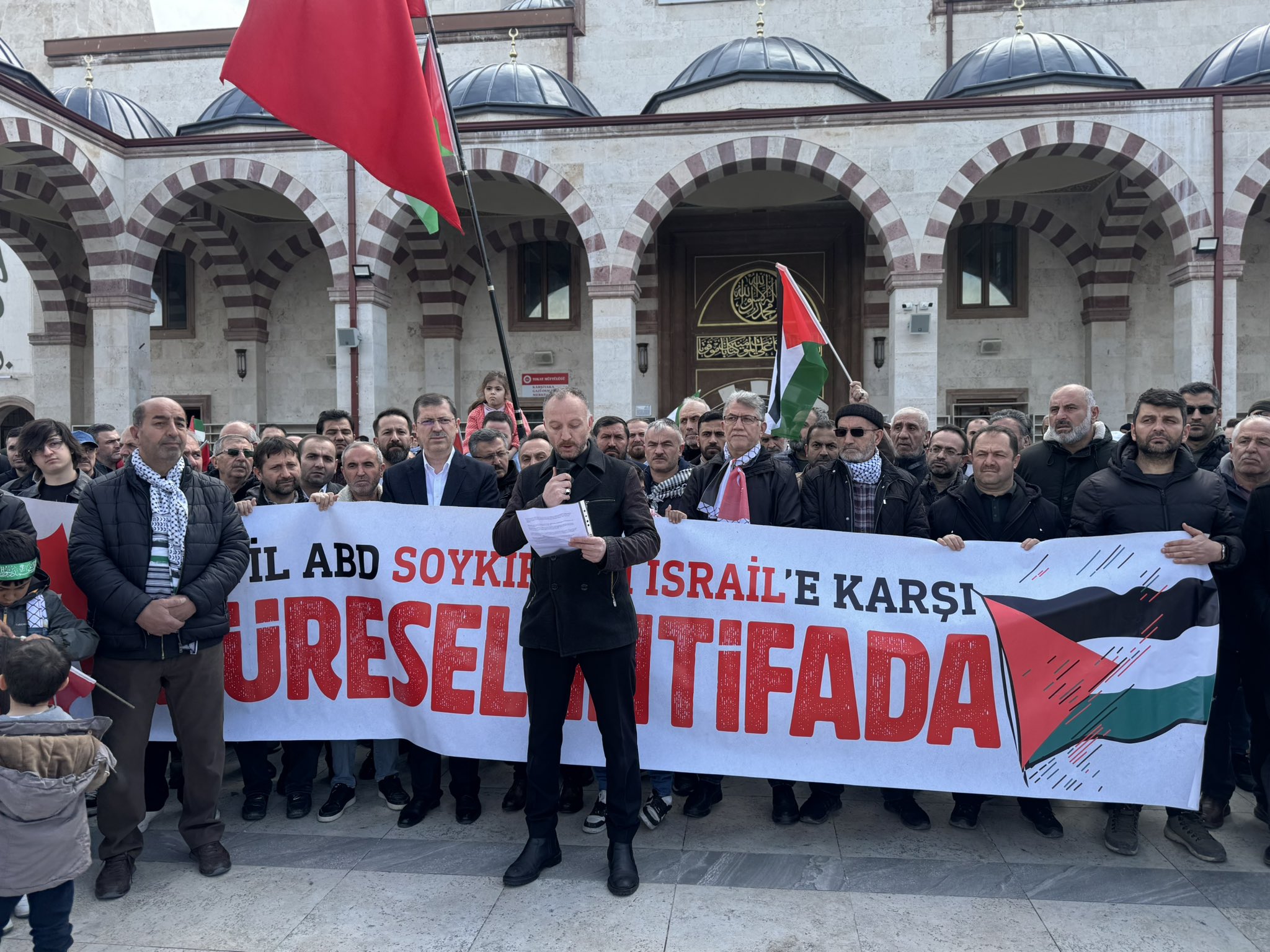 Tokat’ta Gazze İçin Binler Tek Yürek Oldu: “Mazluma Sessiz Kalma!”