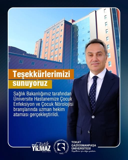 TOGÜ Hastanesi Güçleniyor: Çocuk Sağlığına Yeni Hekim Takviyesi