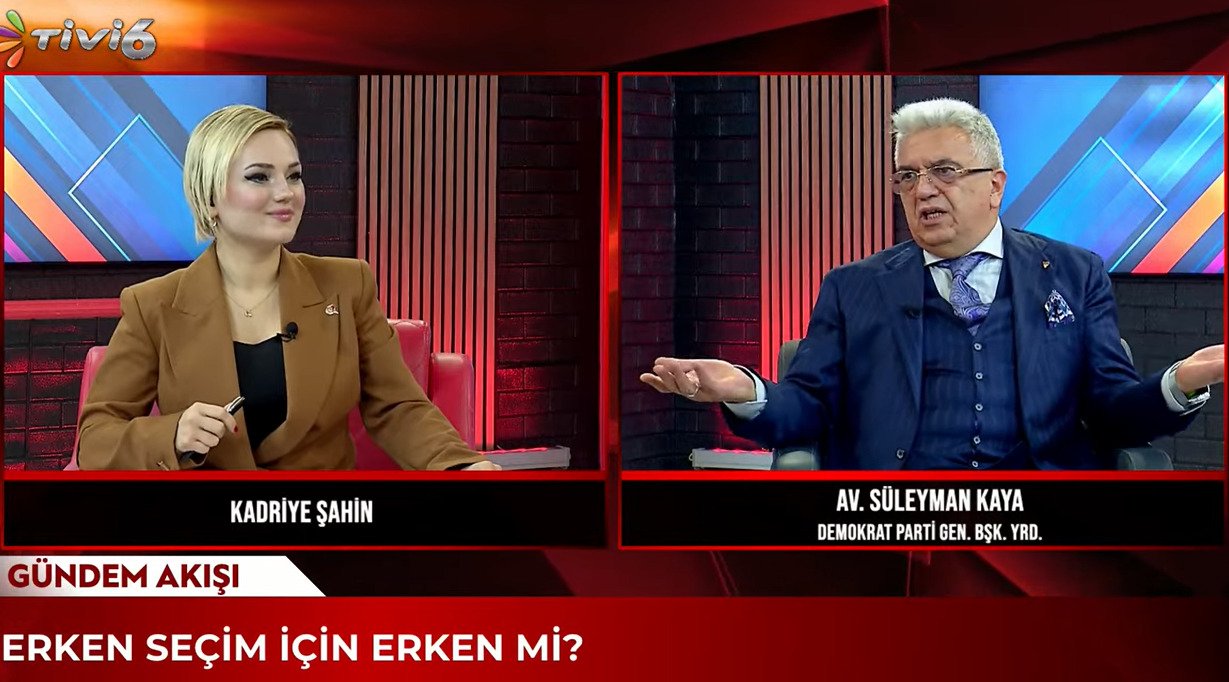 Süleyman Kaya’dan Gündem Yaratan Sözler: “Türkiye Erken Seçimle Nefes Almalı”