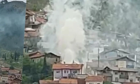 Tokat’ta Gökyüzünü Kaplayan Duman Korkuttu! Gerçek Sonradan Ortaya Çıktı